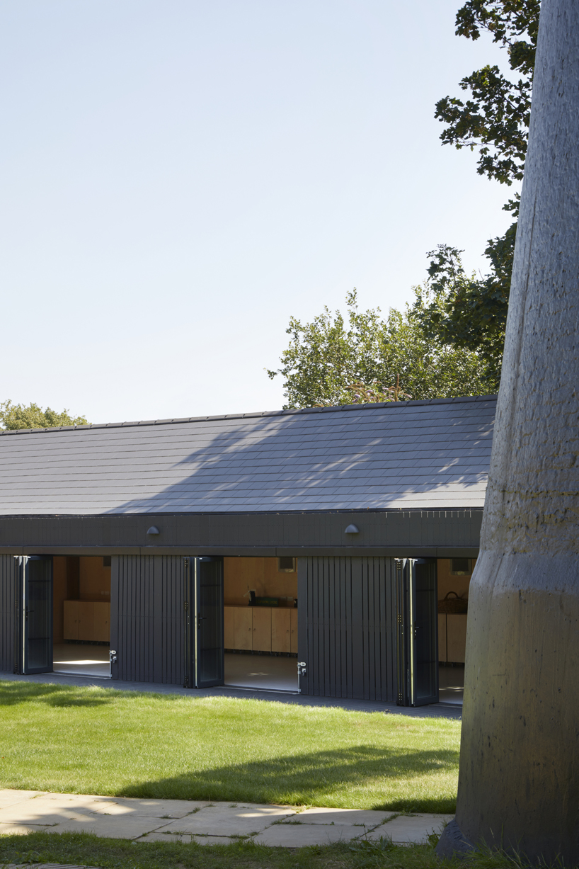 squire and partners builds community center adjacent to london's last working windmill