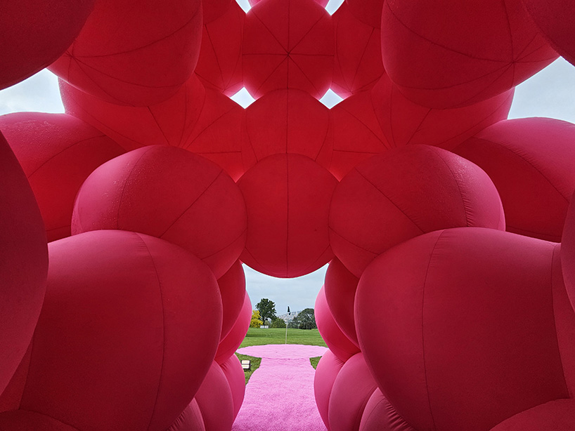 cyril lancelins pyramid xl sphere a bold play of geometric architecture 3