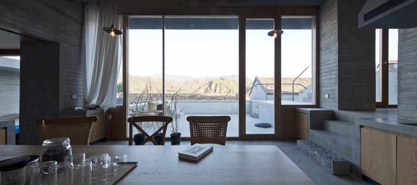 house of steps by chaoffice frames the mountainous landscape of china designboom