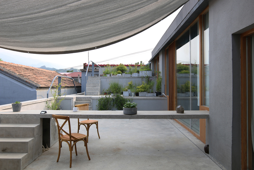 house of steps by chaoffice frames the mountainous landscape of china designboom