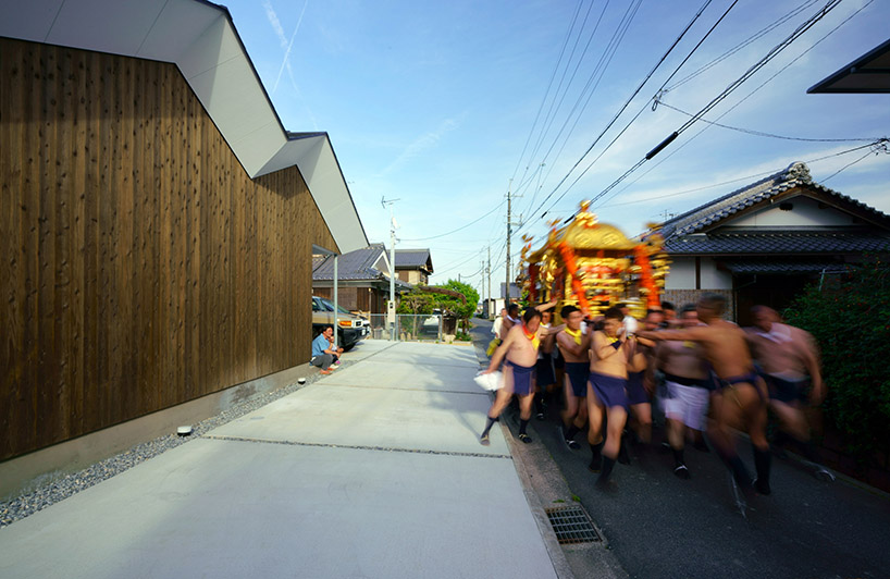 horibe associates architect's office house in sugie