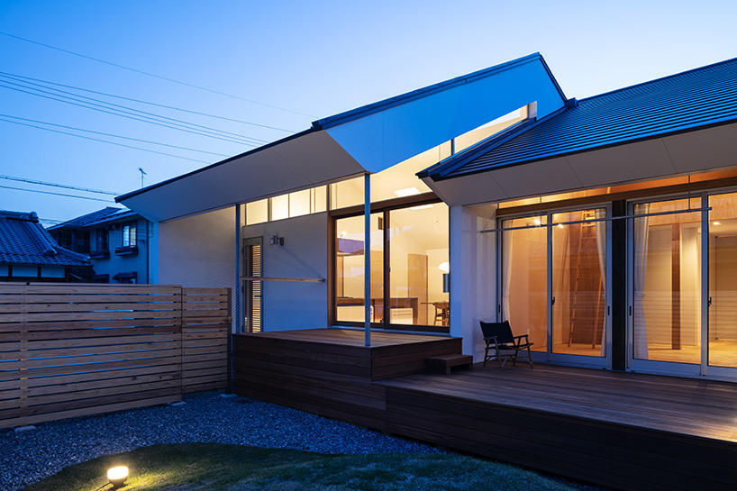 horibe associates architect's office house in sugie