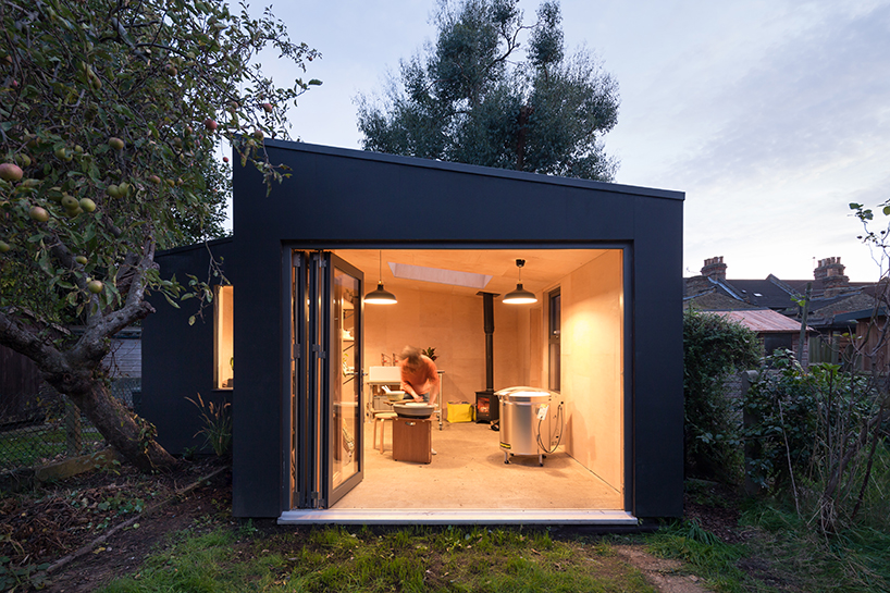 grey griffiths architects completes garden studio from