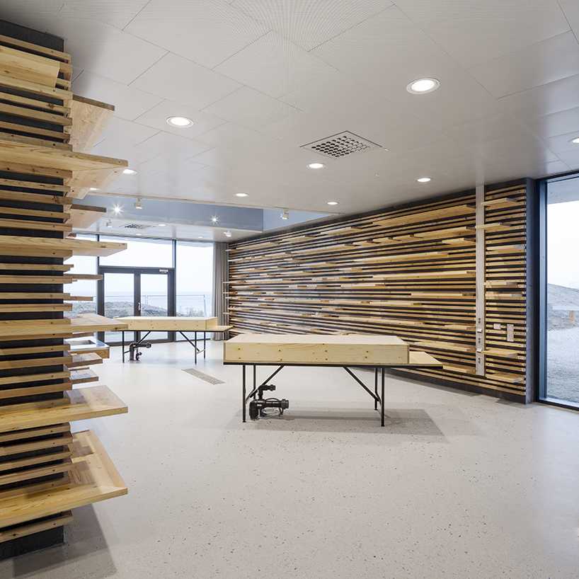 nord architects embeds a sustainable marine education center on the swedish coastline designboom