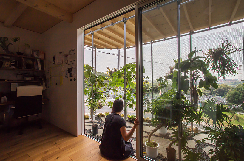 1-1 architects designs a family home for a tropical plant farmer in japan designboom
