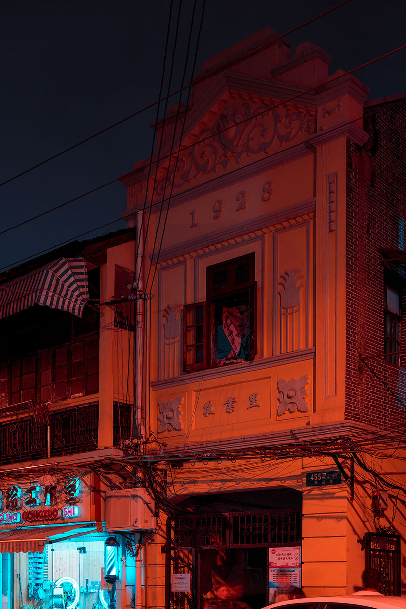'shanghai streets' by cody ellingham captures the city's historic lane houses designboom