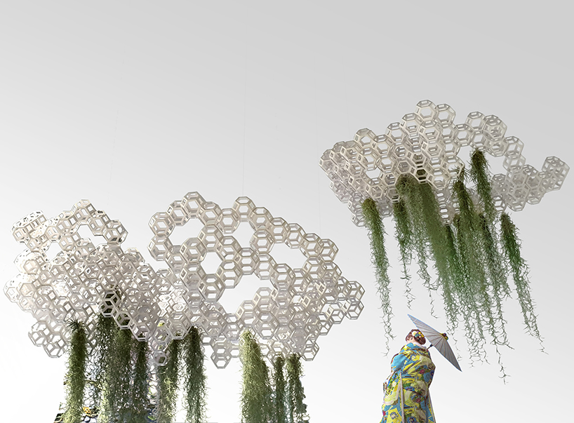 XTU imagines living in the clouds to escape polluted air and an uninhabitable earth designboom