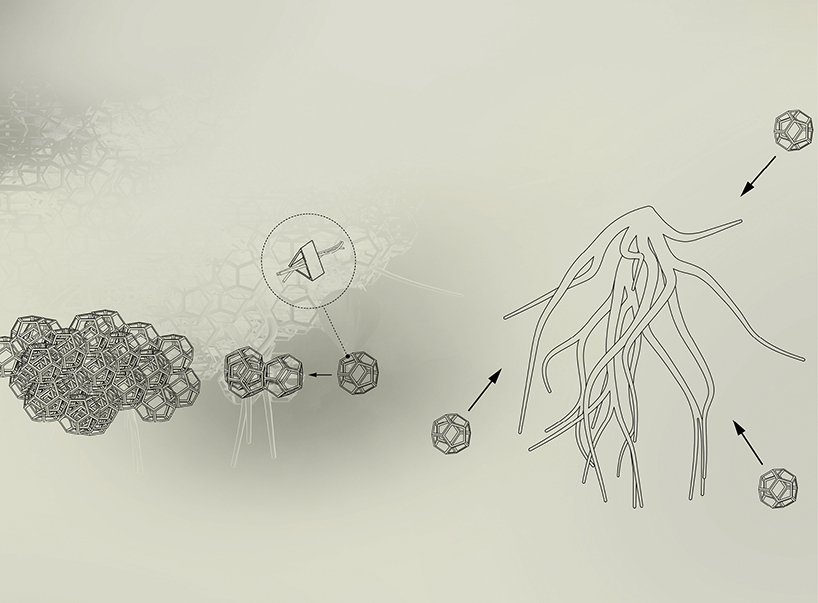 XTU imagines living in the clouds to escape polluted air and an uninhabitable earth designboom