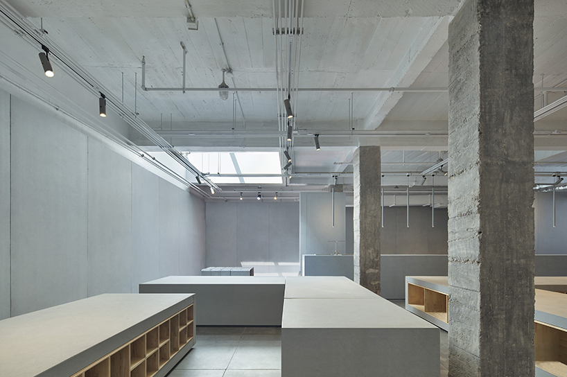 infinity nide designs event space in beijing exploring original nature of materiality - 1