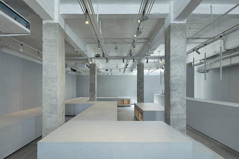 infinity nide designs event space in beijing exploring original nature of materiality - 3
