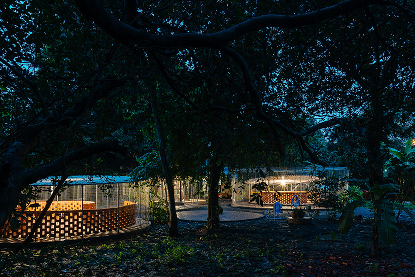 sawadeesign forms large circular enclosures for hoc mon pet shelter in vietnam designboom