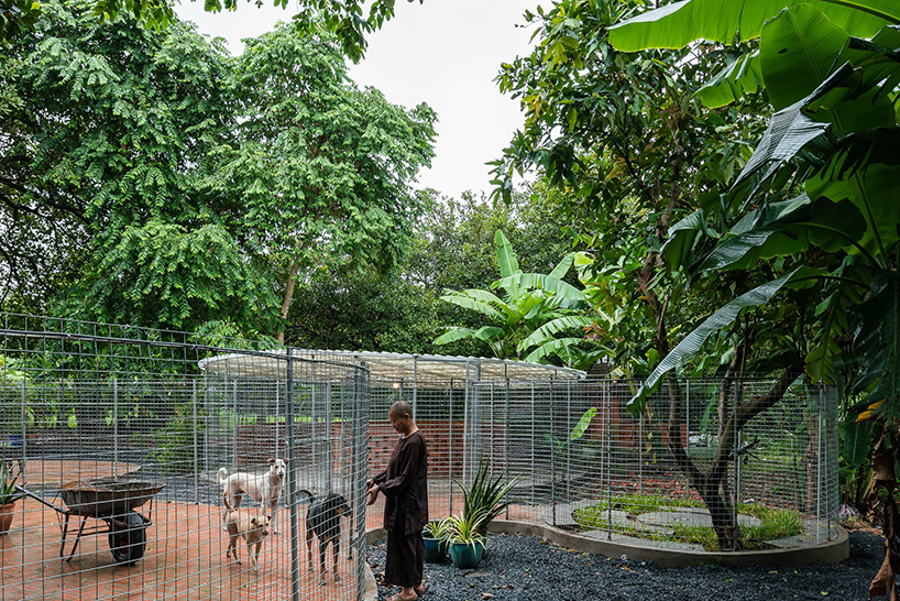 sawadeesign forms large circular enclosures for hoc mon pet shelter in vietnam designboom