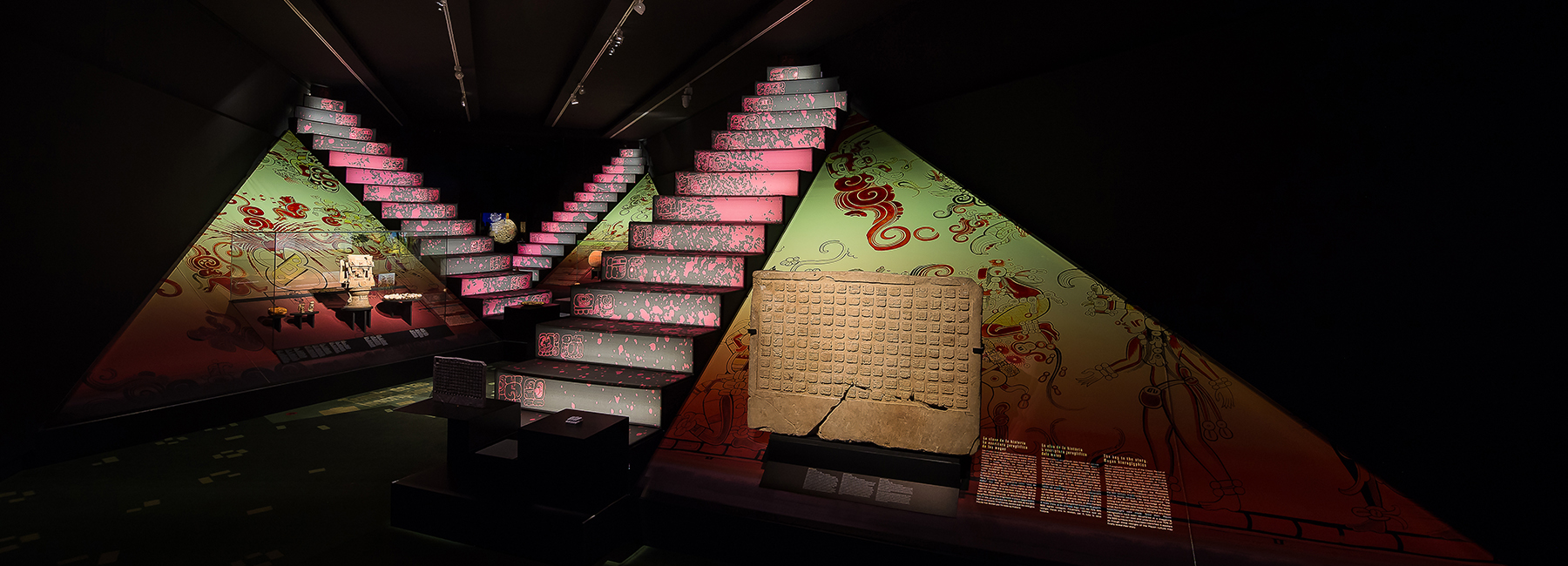 mayan culture and architecture come to life in this exhibition by rocamora diseÃ±o y arquitectura