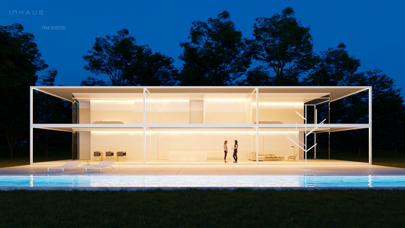 casas inHAUS presents a collection of homes designed by fran silvestre, mario ruiz + yonoh designboom