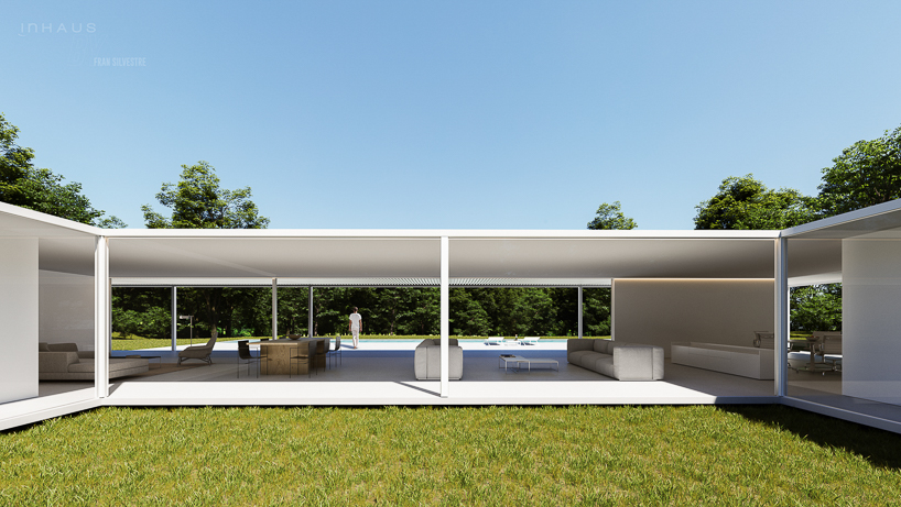 casas inHAUS presents a collection of homes designed by fran silvestre, mario ruiz + yonoh designboom