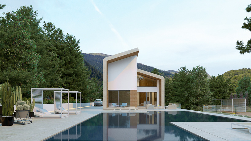 casas inHAUS presents a collection of homes designed by fran silvestre, mario ruiz + yonoh designboom
