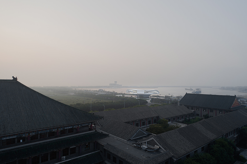 lacime architects applies aluminum plates to 'the wave' museum in china designboom