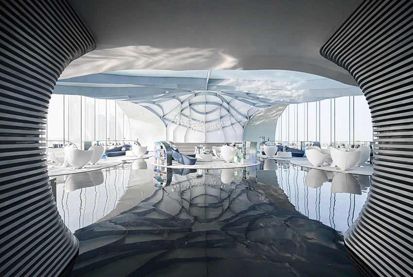 lacime architects applies aluminum plates to 'the wave' museum in china designboom