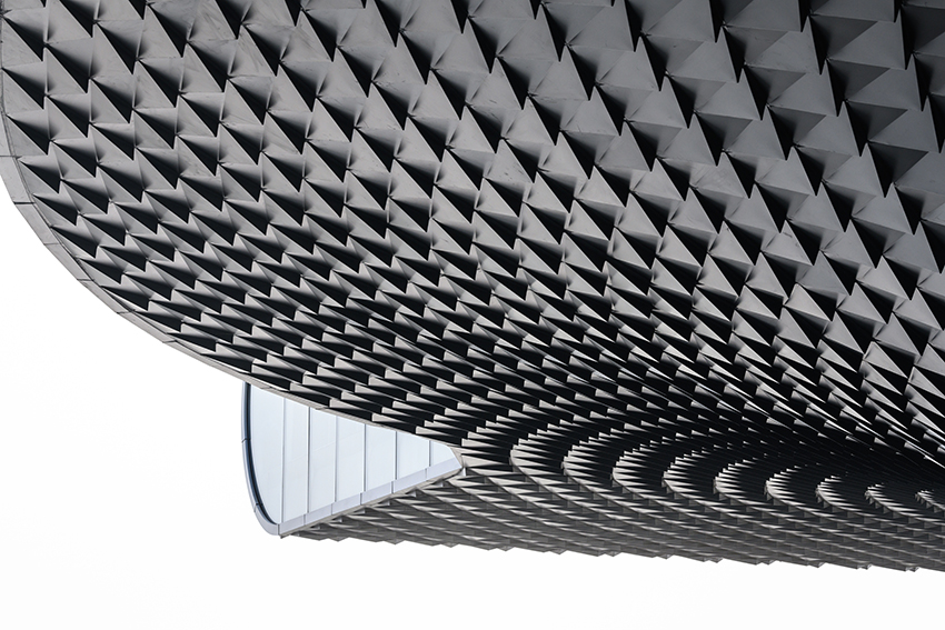lacime architects applies aluminum plates to 'the wave' museum in china designboom