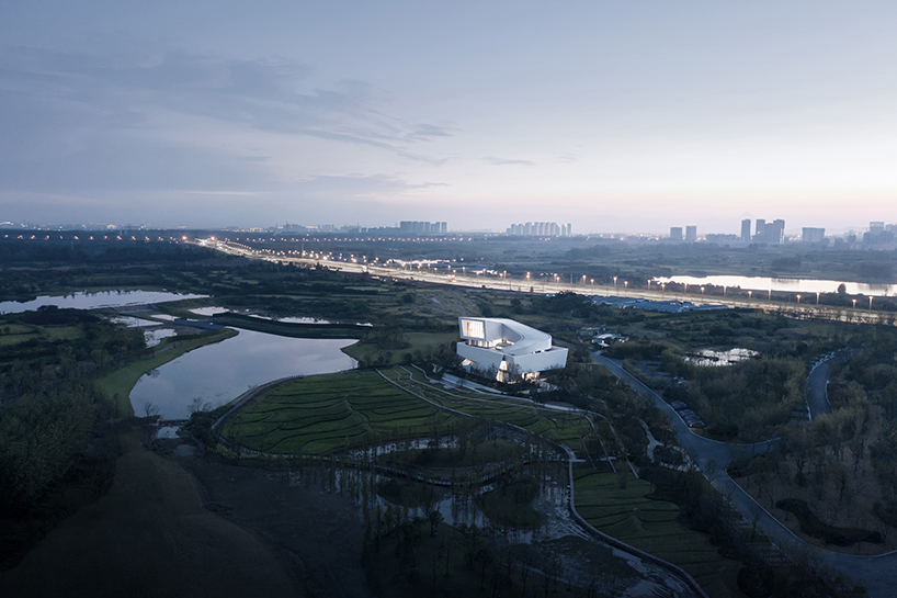 lacime architects completes OCT chuzhou minghu experience center designboom