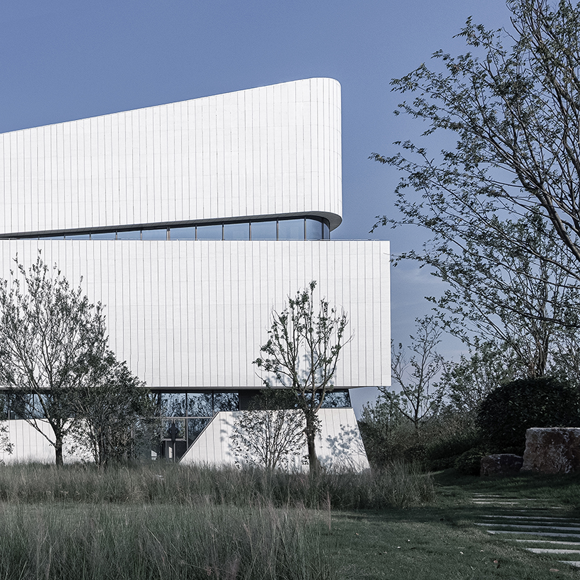 lacime architects completes OCT chuzhou minghu experience center designboom