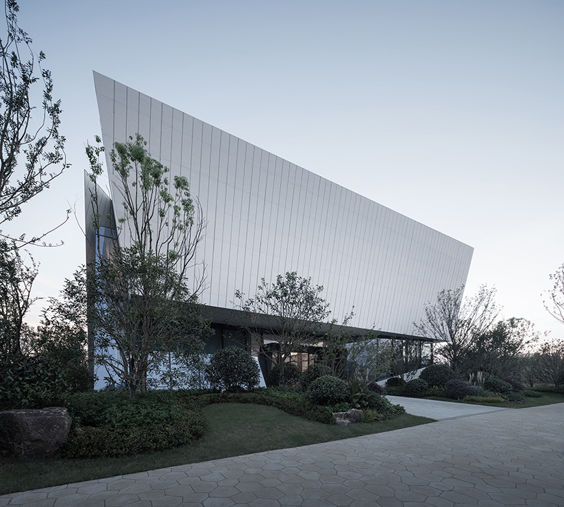 lacime architects completes OCT chuzhou minghu experience center designboom