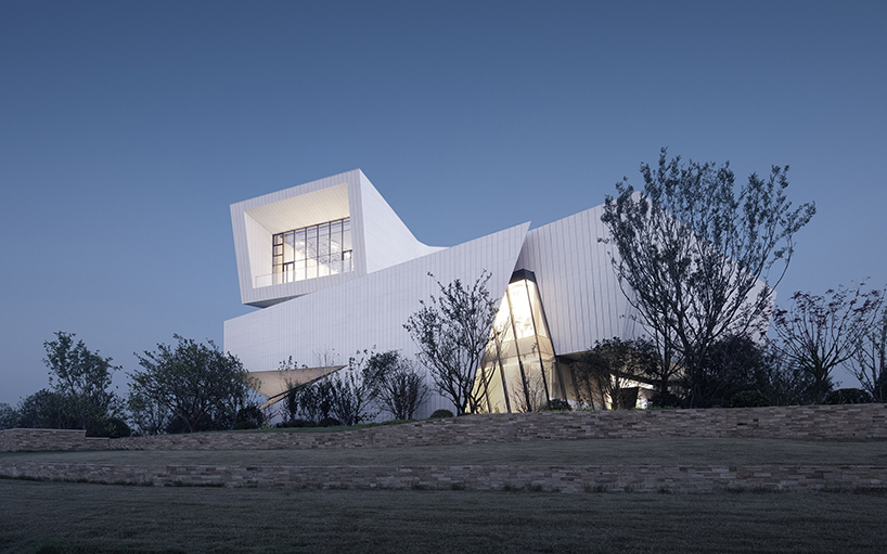 lacime architects completes OCT chuzhou minghu experience center designboom