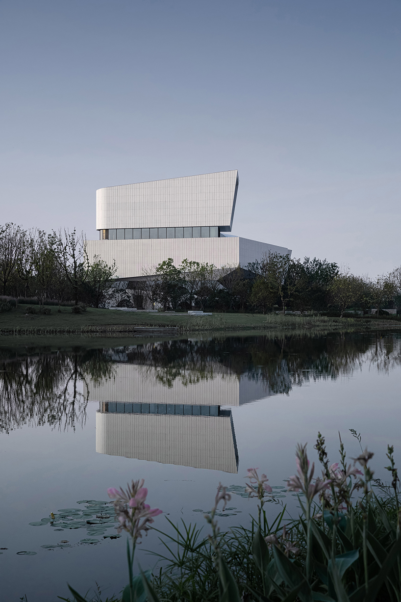 lacime architects completes OCT chuzhou minghu experience center designboom