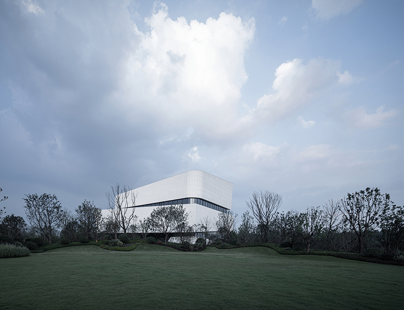 lacime architects completes OCT chuzhou minghu experience center designboom