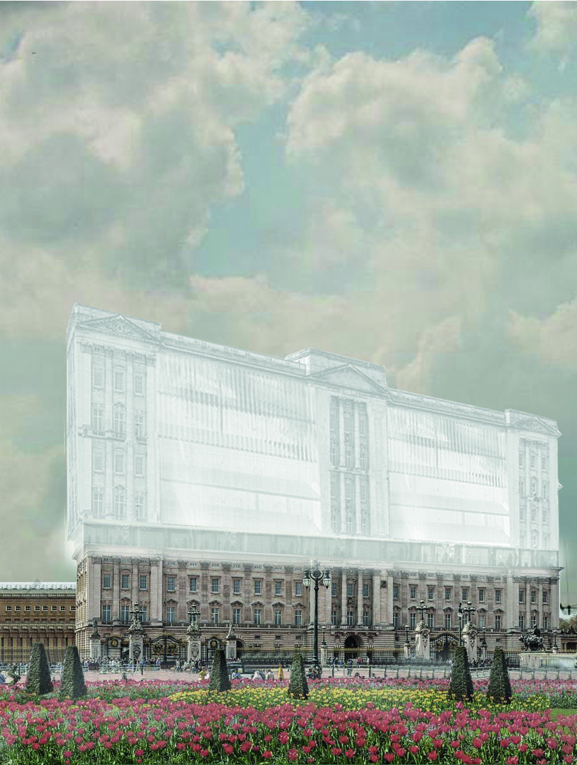 opposite office proposes to transform london's buckingham palace into affordable housing