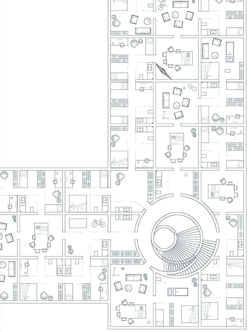 opposite office proposes to transform london's buckingham palace into affordable housing