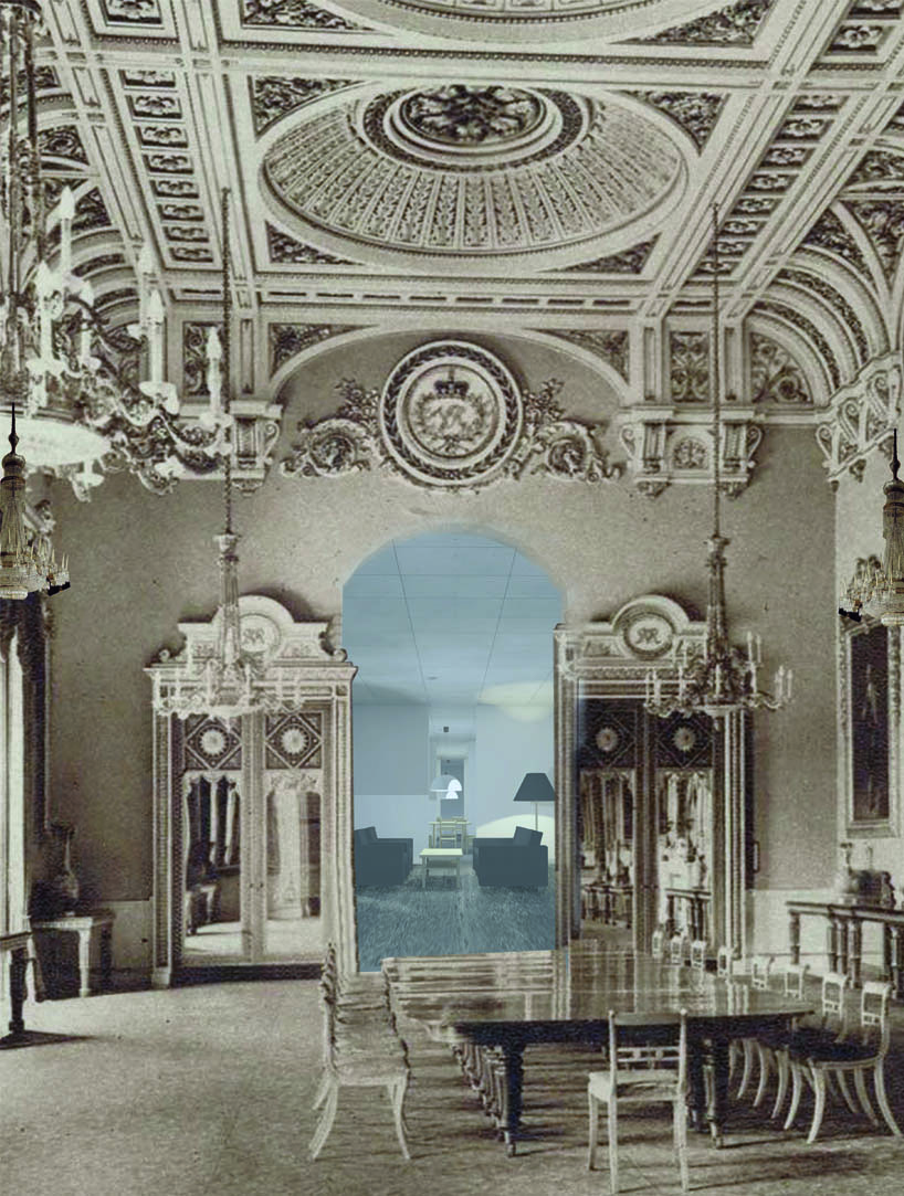 opposite office proposes to transform london's buckingham palace into affordable housing