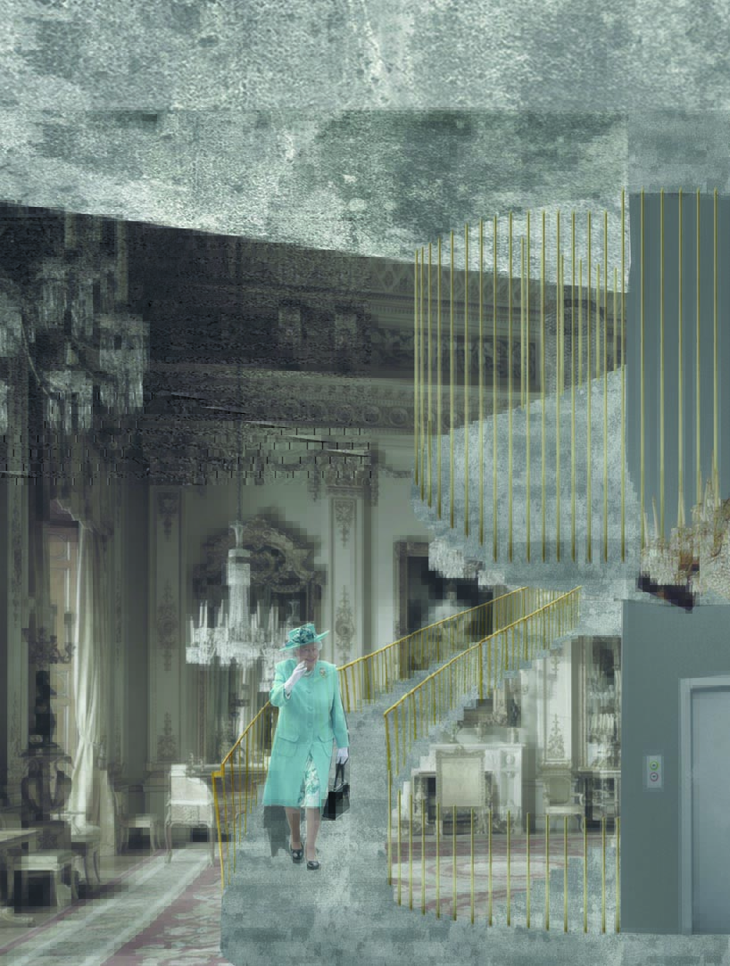 opposite office proposes to transform london's buckingham palace into affordable housing