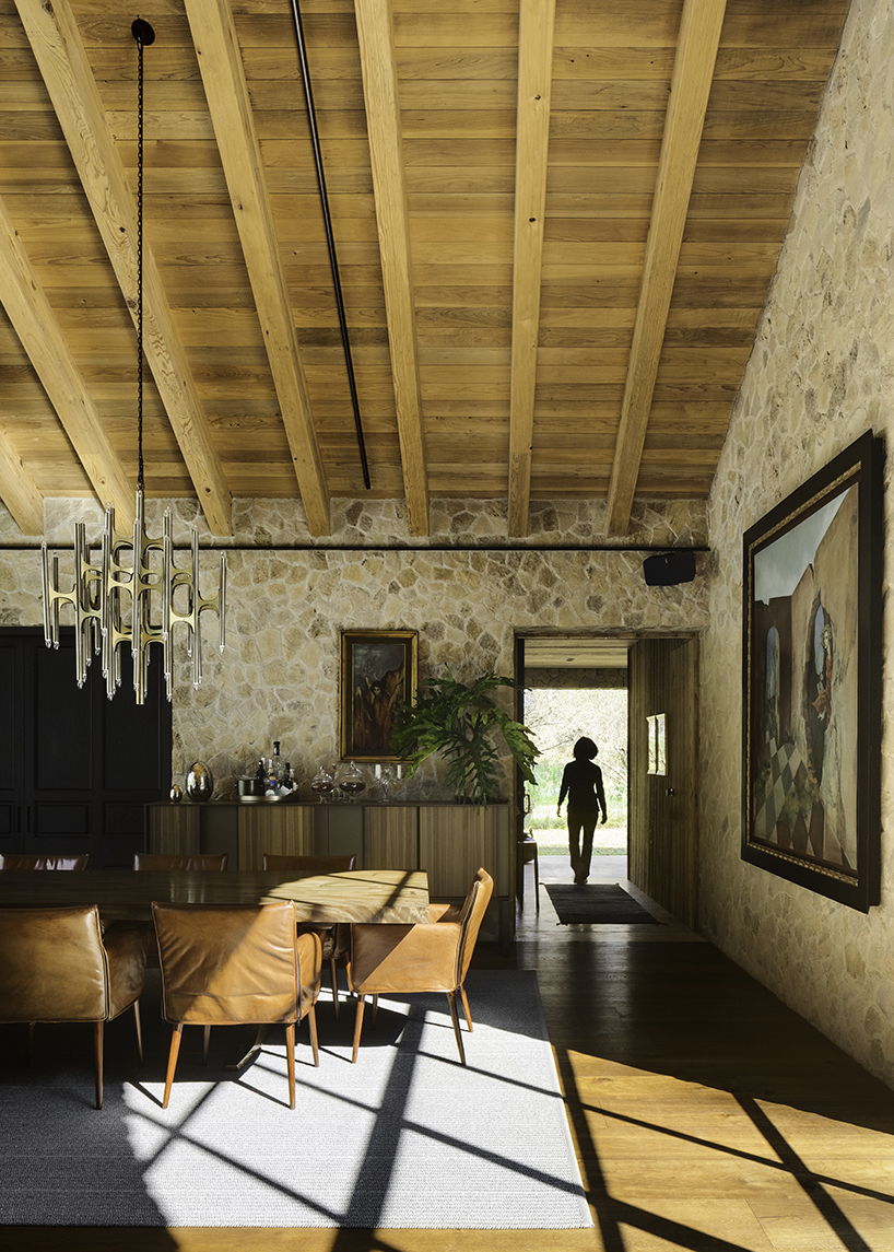chain+siman & modo manera create stone retreat influenced by mexican haciendas