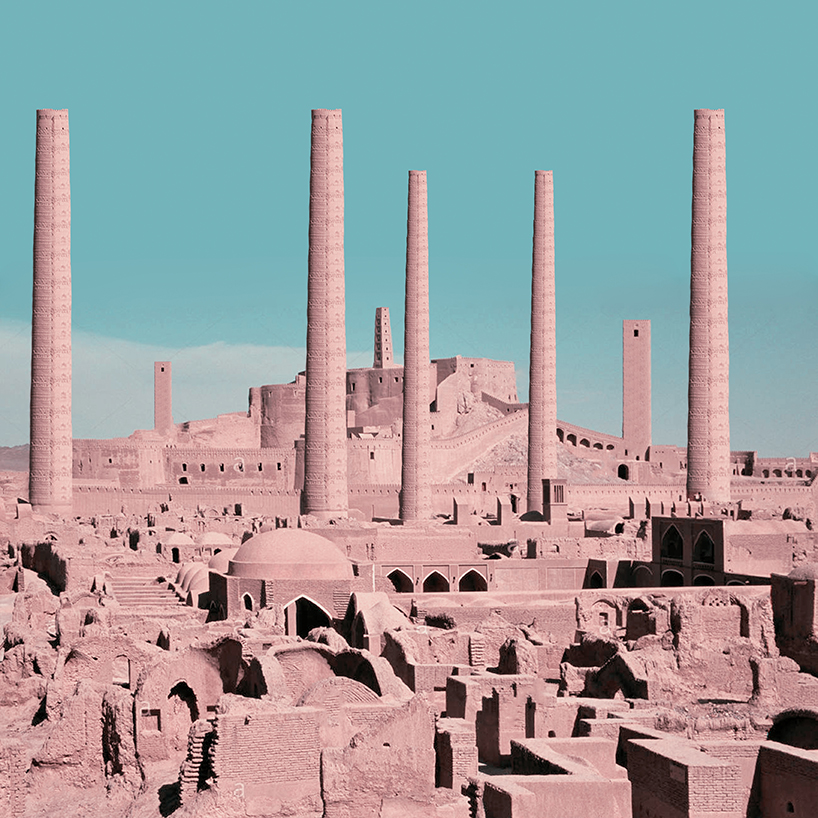 mohammad-hassan-forouzanfar-iranian-architecture-photomontage-villages-07-22-2019-designboom