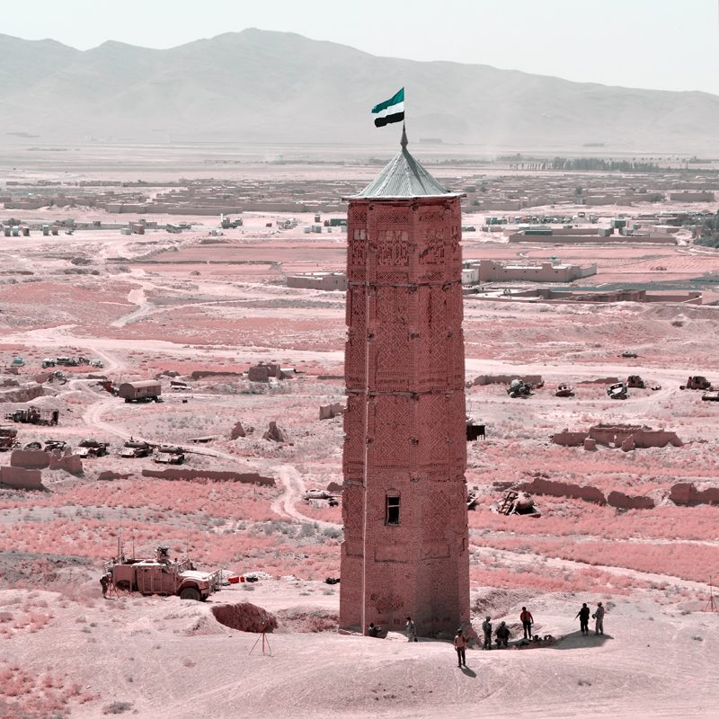 mohammad hassan forouzanfar raises the flag of resistance wishing freedom in afghanistan