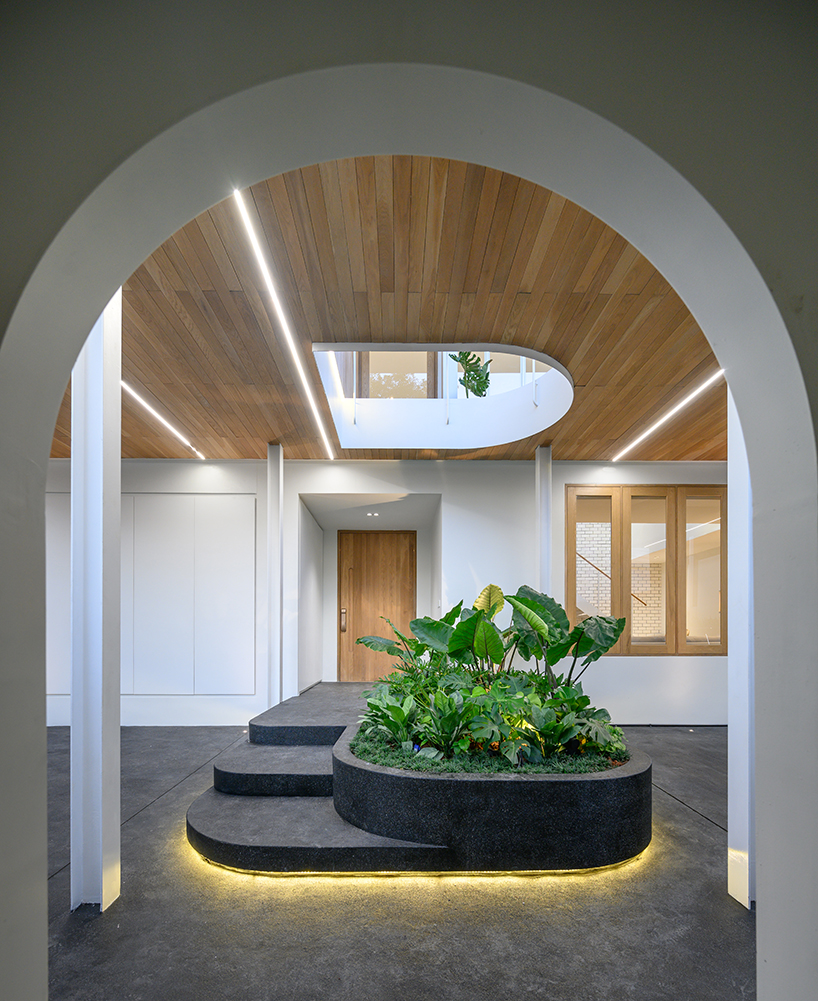 bodinchapa architects applies a translucent façade to house renovation in bangkok designboom