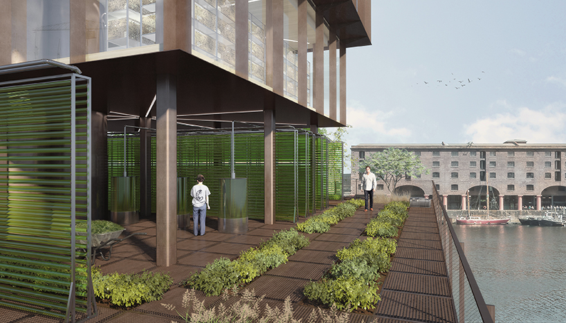 'superfarm' by studio NAB proposes an urban vertical farm to combat land shortage