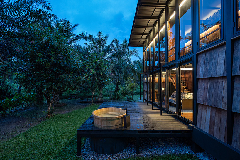 wood and mountain cabin of human expression 6