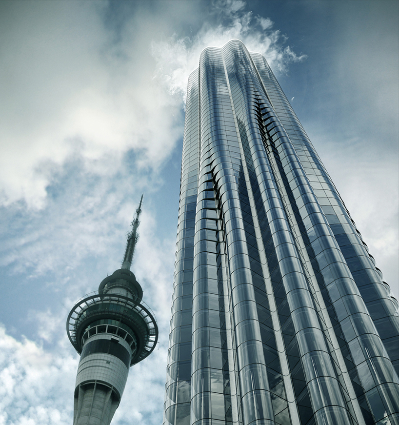 auckland tower competition designboom