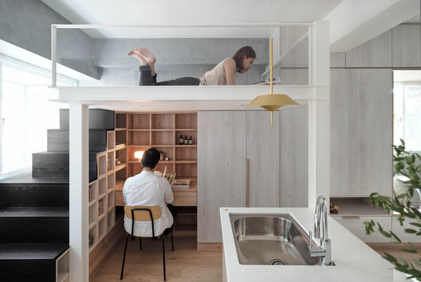nestspace design completed a transformation on a 23 sqm apartment to response to high price urban living in taiwan 2