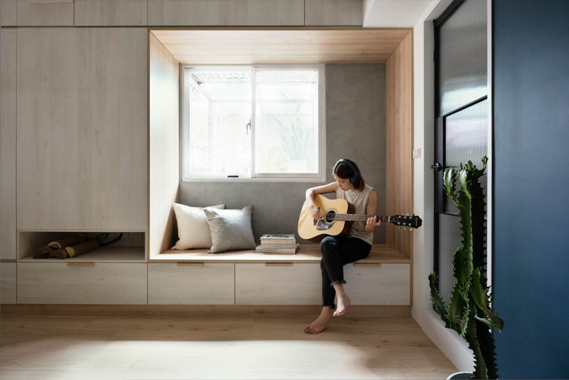 nestspace design completed a transformation on a 23 sqm apartment to response to high price urban living in taiwan 8