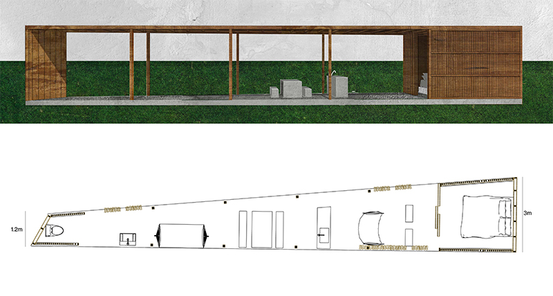 infraestudio creates this extra thin house in cuba's countryside