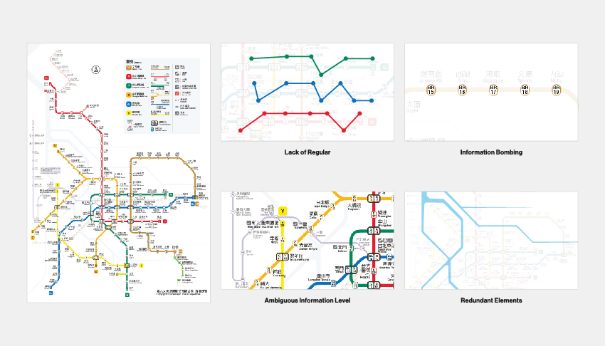 ting-jui sun imagines a legible and user-friendly design for taipei metro map designboom