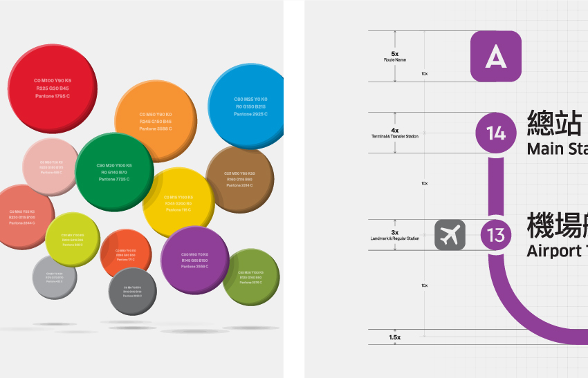 ting-jui sun imagines a legible and user-friendly design for taipei metro map designboom