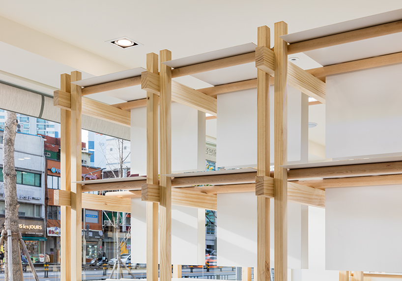 SML reinterprets ginseng cultivation structure as contemporary retail interior in seoul