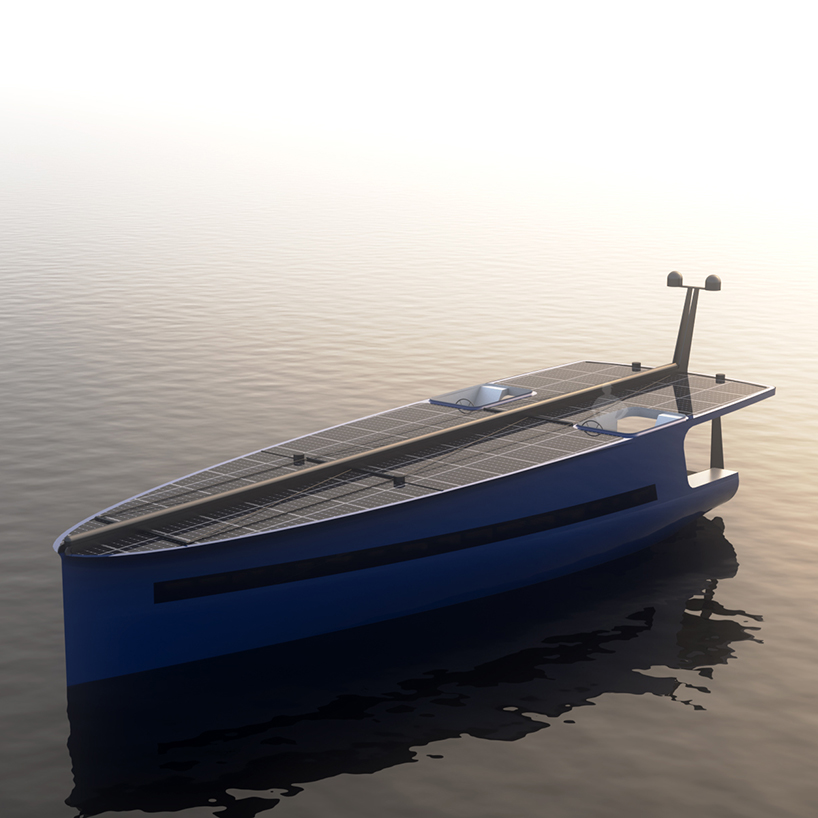 pedro ramalho designs the 'P1' energy autonomous yacht designboom
