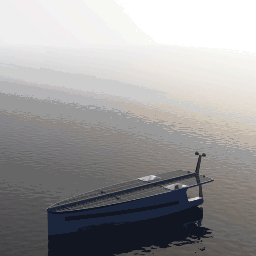 pedro ramalho designs the 'P1' energy autonomous yacht designboom