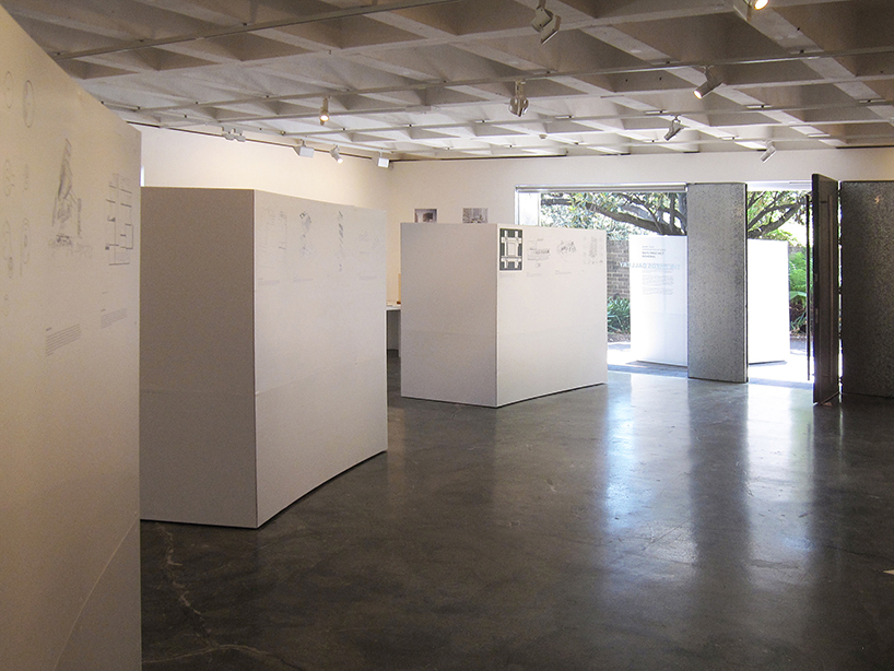 françois blanciak designs outdoor exhibition for architecture graduates in sydney