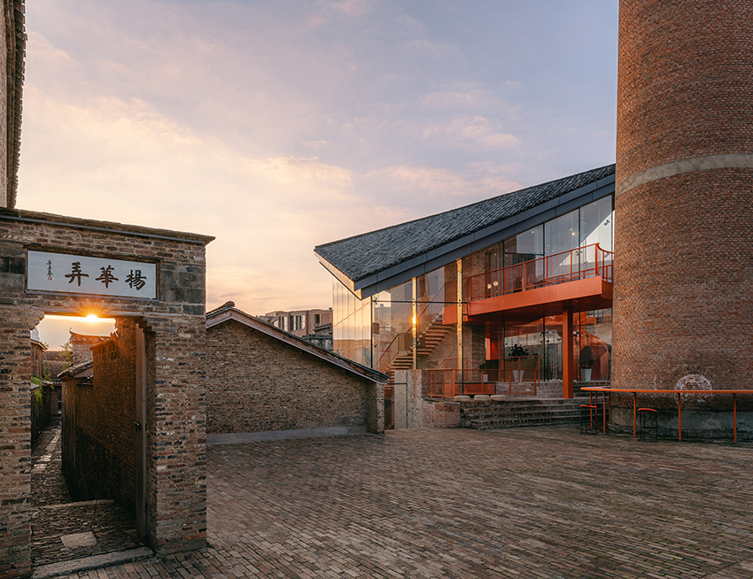 people's architecture office revives ancient porcelain factory in china with exhibition spaces